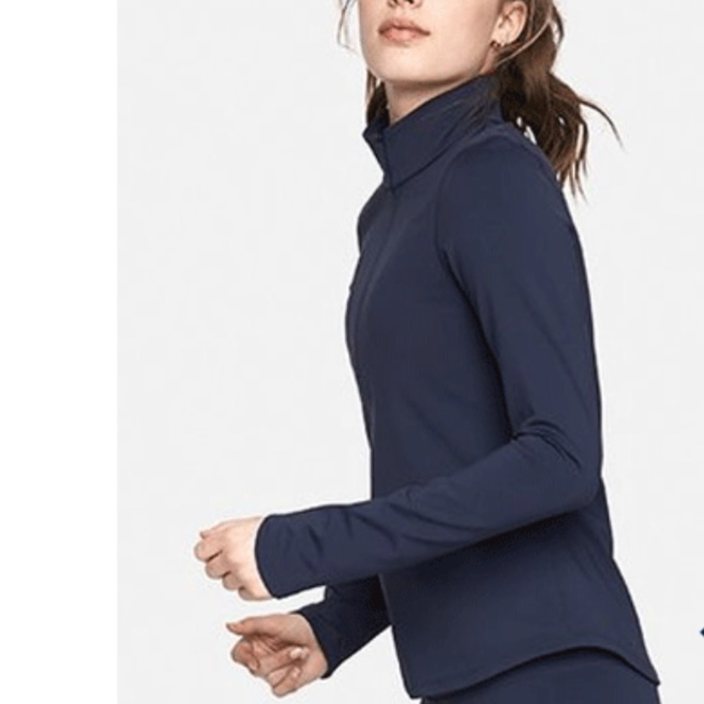 Outdoor Voices Polar Moss Half Zip